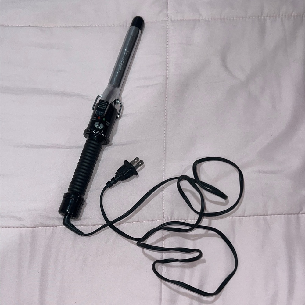 Black and Silver Curling Iron by Conair